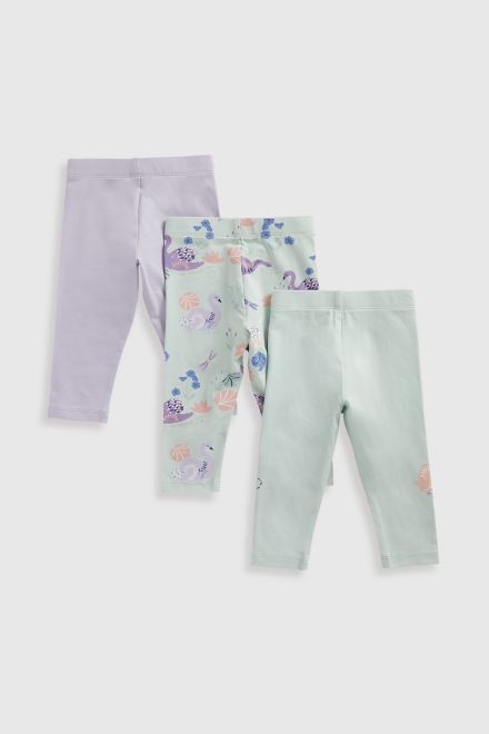 Mothercare / Легинсы, 3 шт. для девочки