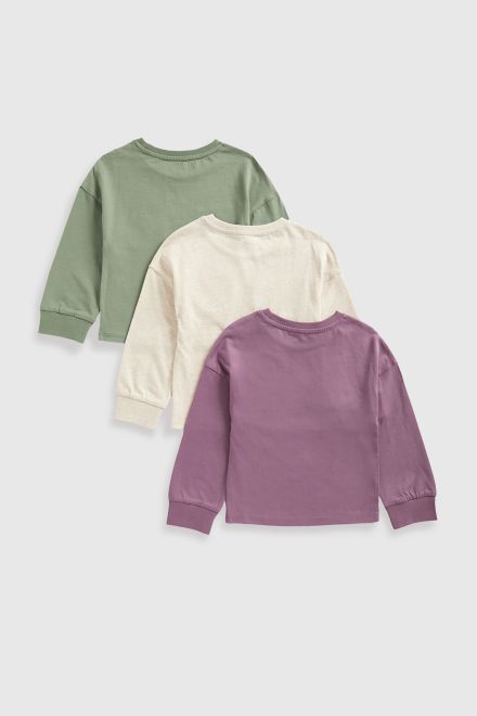 Mothercare / Лонгслив, 3 шт. для девочки
