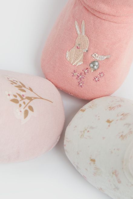 Mothercare / Пинетки, 3 пары для девочки