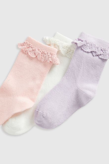 Mothercare / Носки, 3 пары для девочки