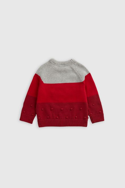 Mothercare / Джемпер вязаный новогодний для мальчика