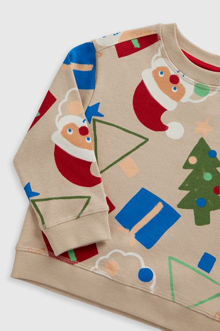Mothercare / Свитшот новогодний для мальчика