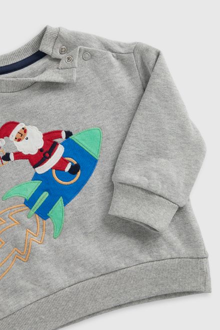 Mothercare / Свитшот новогодний для мальчика