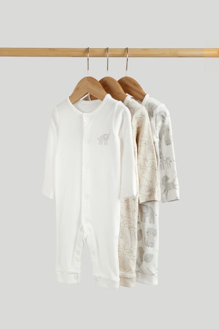 Mothercare / Слип без ножек, 3 шт. унисекс