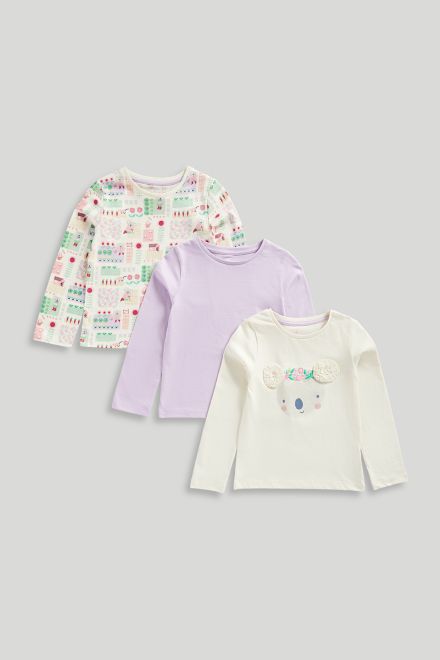 Mothercare / Лонгслив, 3 шт. для девочки