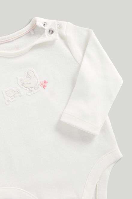 Mothercare / Комплект боди и ползунки для девочки