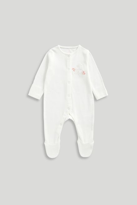 Mothercare / Комплект слип, боди 2 шт., брюки, лонгслив, фартук нагрудный, варежки-царапки и шапка для девочки