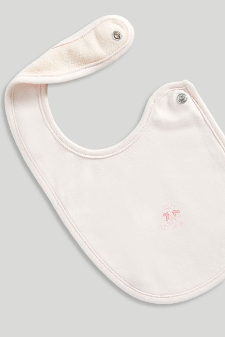 Mothercare / Комплект слип, боди 2 шт., брюки, лонгслив, фартук нагрудный, варежки-царапки и шапка для девочки