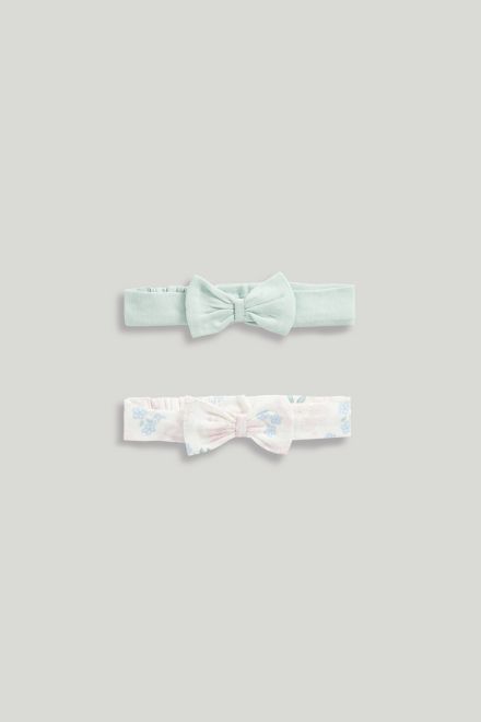 Mothercare / Повязка на голову с бантиком, 2 шт. для девочки