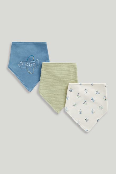 Mothercare / Фартук нагрудный, 3 шт. для мальчика