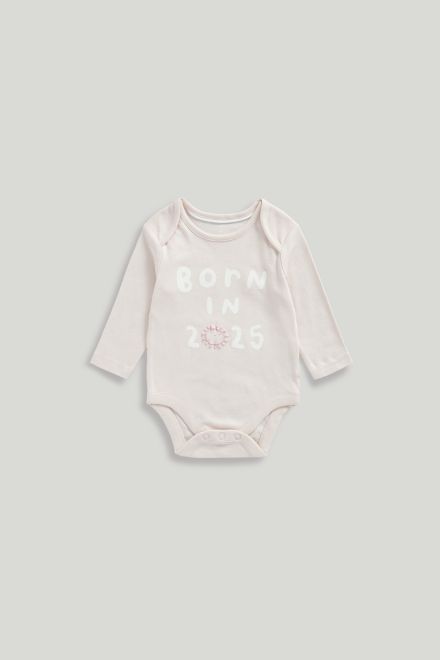 Mothercare / Боди "Я родился в 2025" для девочки