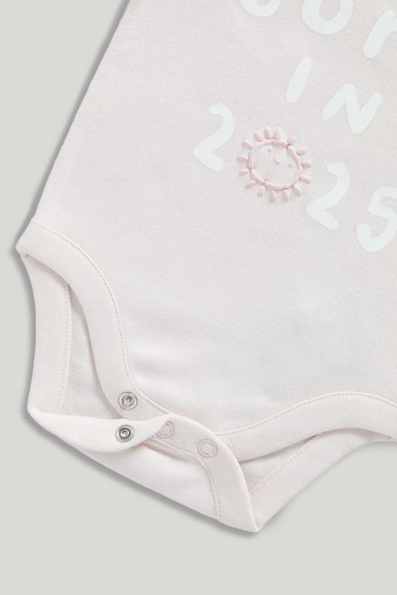 Mothercare / Боди "Я родился в 2025" для девочки