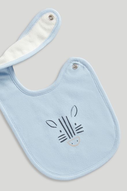 Mothercare / Комплект слип, боди 2 шт., брюки, лонгслив, фартук нагрудный, варежки-царапки и шапка для мальчика