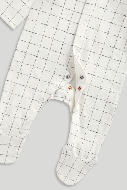 Mothercare / Комплект слип, боди 2 шт., брюки, лонгслив, фартук нагрудный, варежки-царапки и шапка для мальчика