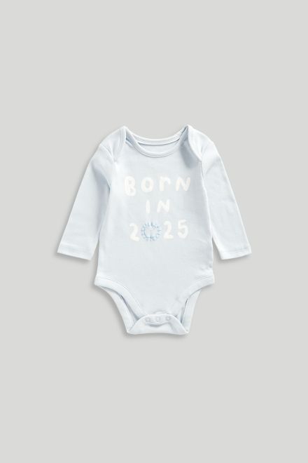 Mothercare / Боди "Я родился в 2025" для мальчика