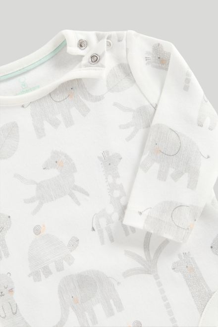 Mothercare / Комплект боди с длинным рукавом и полукомбинезон унисекс