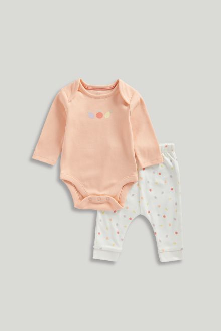 Mothercare / Комплект боди и брюки для девочки