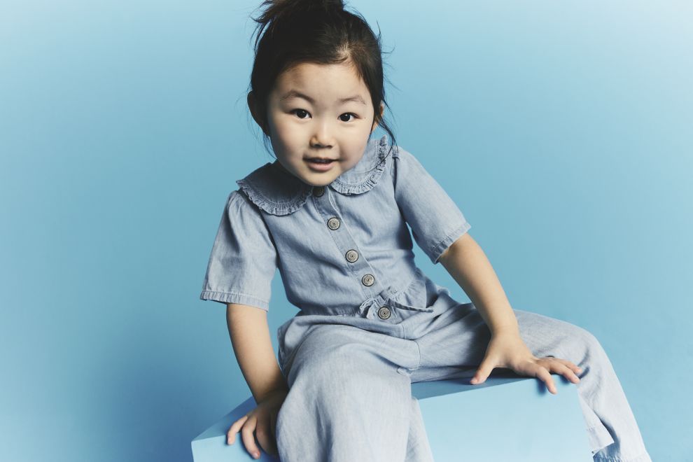 Mothercare / Комбинезон джинсовый для девочки