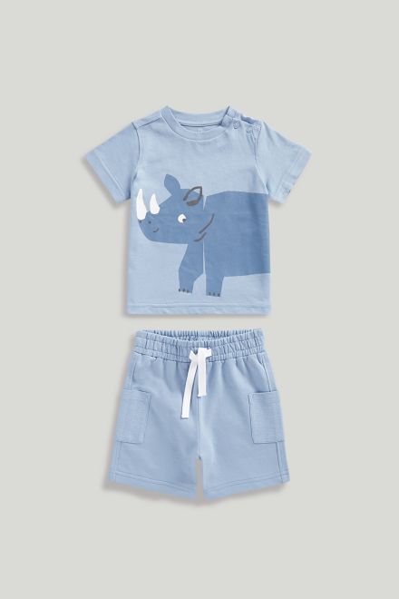 Mothercare / Комплект футболка и шорты трикотажные для мальчика