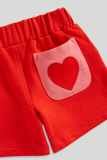 Mothercare / Комплект свитшот и шорты трикотажные для девочки
