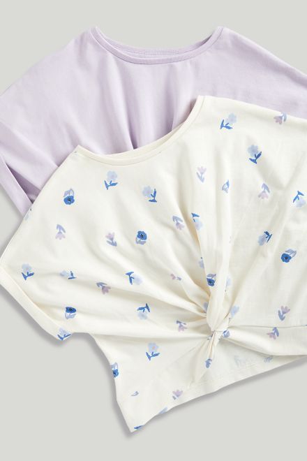 Mothercare / Футболка укороченная, 2 шт. для девочки
