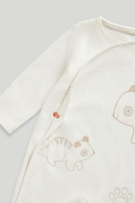 Mothercare / Комплект слип и шапка с ушками унисекс