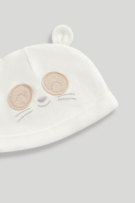 Mothercare / Комплект слип и шапка с ушками унисекс