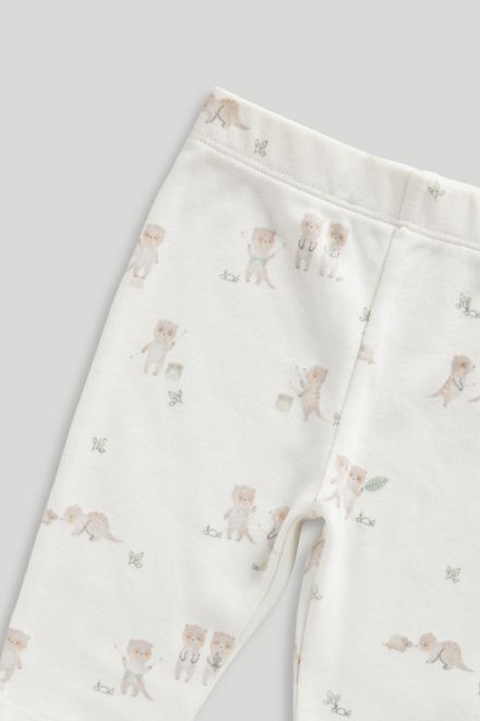 Mothercare / Комплект футболка, легинсы и шапка с ушками унисекс