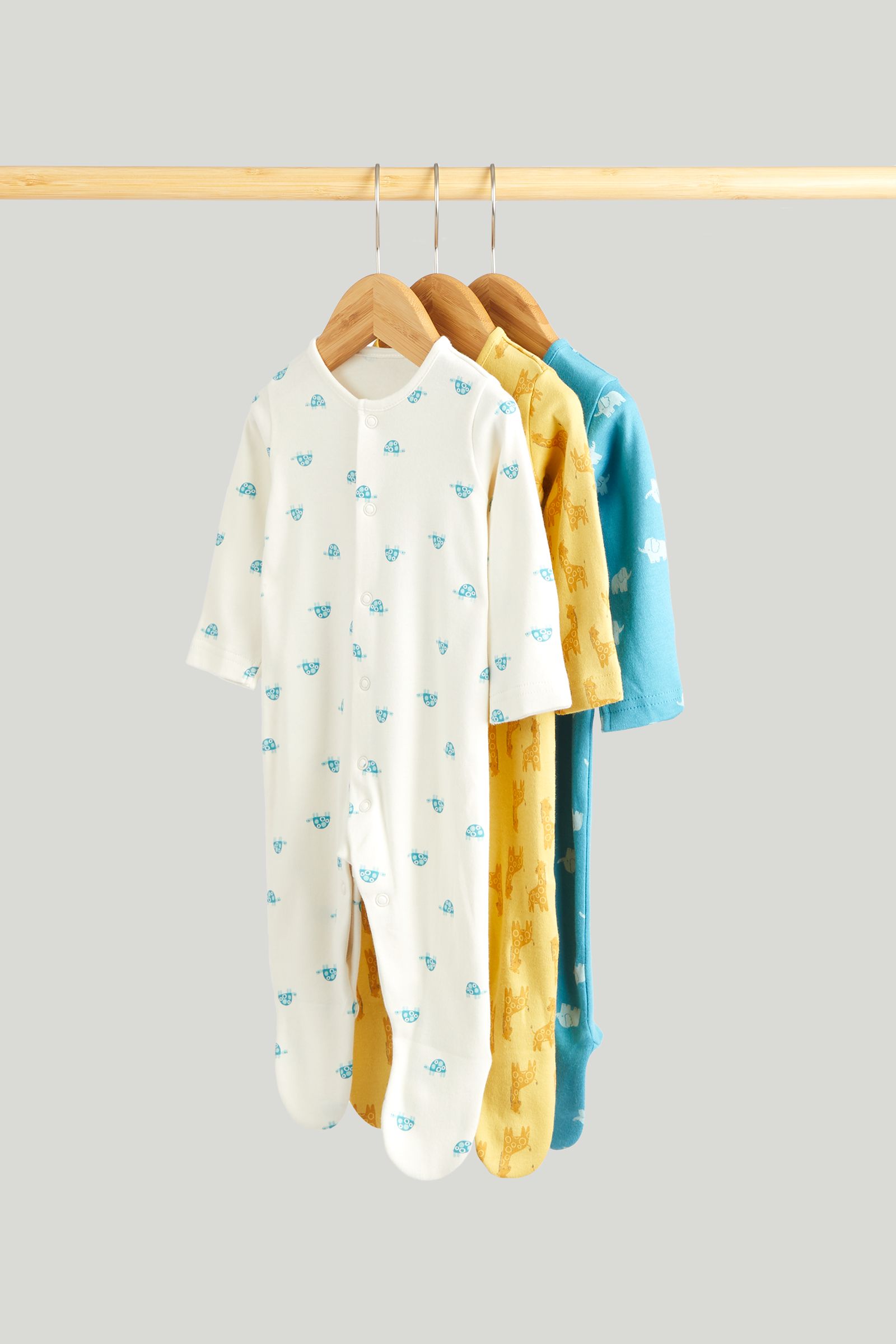 Mothercare / Слип, 3 шт. для мальчика