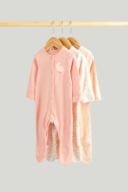 Mothercare / Слип, 3 шт. для девочки