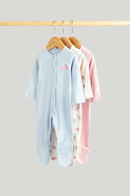 Mothercare / Слип, 3 шт. для девочки