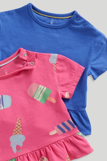 Mothercare / Футболка, 3 шт. для девочки