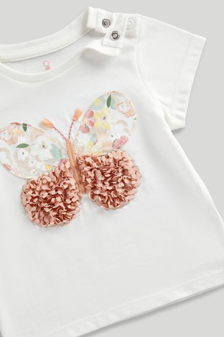 Mothercare / Футболка с аппликацией для девочки