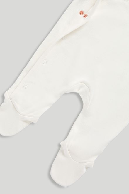 Mothercare / Комплект слип и шапка с ушками "Я родился в 2025" унисекс