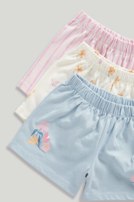 Mothercare / Шорты трикотажные, 3 шт. для девочки