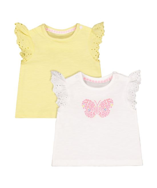 Mothercare / Футболка, 2 шт. для девочки