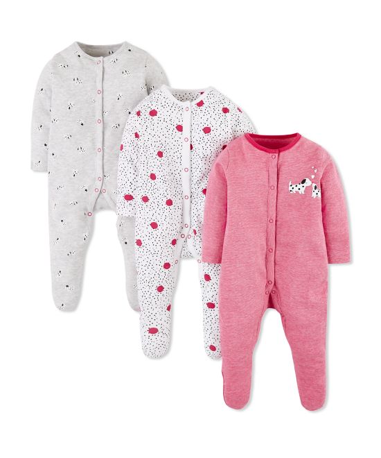 Mothercare / Слип, 3 шт. для девочки