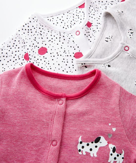 Mothercare / Слип, 3 шт. для девочки