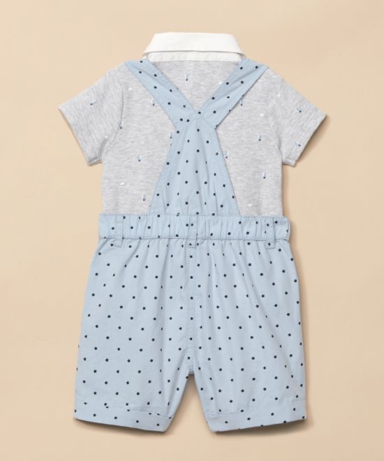 Mothercare / Комплект полукомбинезон и боди для мальчика