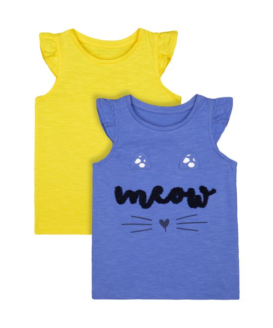 Mothercare / Футболка, 2 шт. для девочки