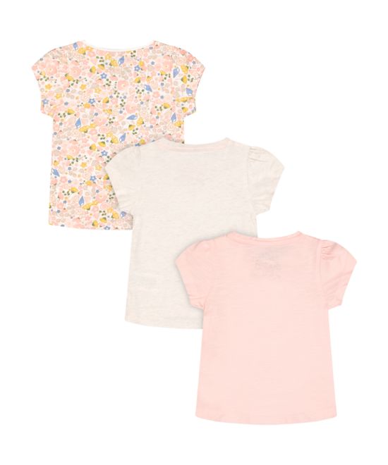 Mothercare / Футболка, 3 шт. для девочки