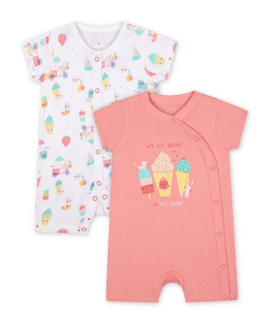 Mothercare / Ромпер, 2 шт. для девочки