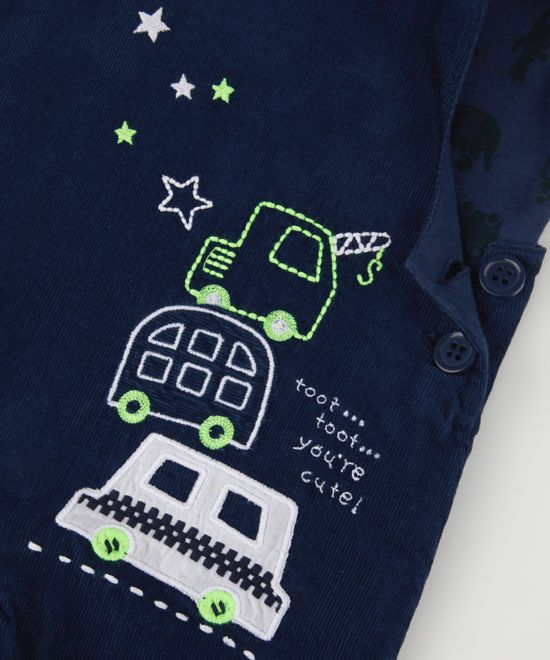 Mothercare / Комплект полукомбинезон и боди для мальчика