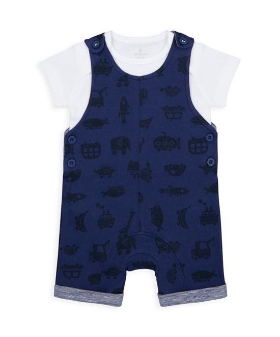 Mothercare / Комплект полукомбинезон и боди для мальчика