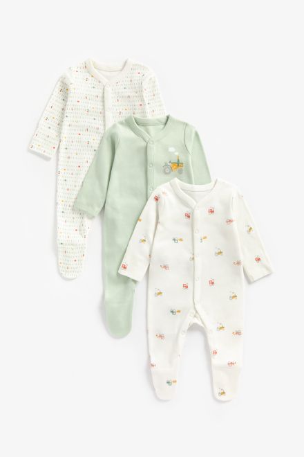 Mothercare / Слип, 3 шт. для мальчика