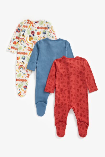 Mothercare / Слип, 3 шт. для мальчика