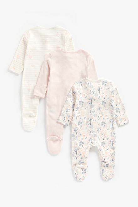 Mothercare / Слип, 3 шт. для девочки