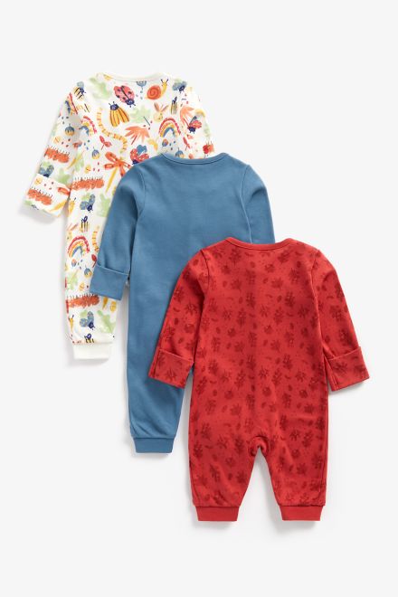 Mothercare / Слип, 3 шт. для мальчика