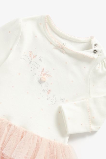 Mothercare / Комплект комбинезон нарядный и повязка на голову для девочки