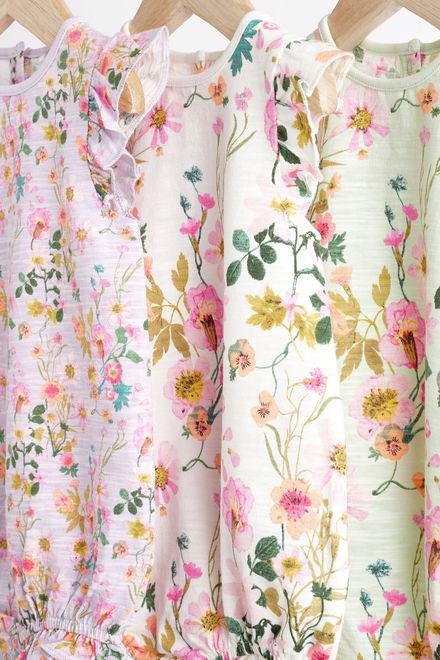 Next / Ромпер,  3 шт. для девочки - фото 6